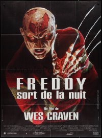 2b0300 NEW NIGHTMARE French 1p 1995 great different image of Robert Englund as Freddy Kruger!