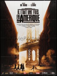 2b0301 ONCE UPON A TIME IN AMERICA French 1p R2015 cool New York City image, directed by Sergio Leone!