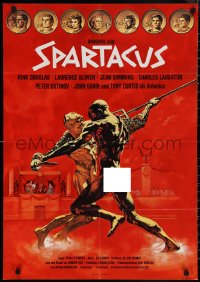 2b0702 SPARTACUS German R1970s Stanley Kubrick, Kirk Douglas, Jean Simmons!