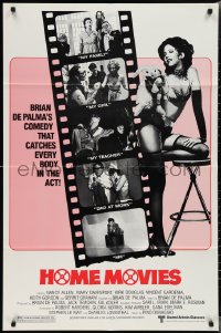 2b1087 HOME MOVIES 1sh 1980 Brian De Palma, super sexy Nancy Allen in lingerie!