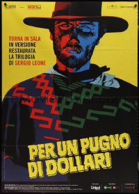 2b0362 FISTFUL OF DOLLARS Italian 1p R2014 Sergio Leone, Michelangelo Papuzza art of Clint Eastwood