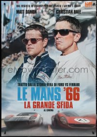 2b0364 FORD V FERRARI teaser Italian 1p 2019 Christian Bale, Matt Damon, different, Le Mans '66!