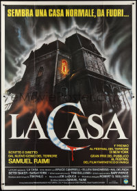 2b0551 EVIL DEAD Italian 2p 1984 Sam Raimi cult classic, completely different haunted house art!