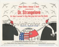 2b1245 DR. STRANGELOVE TC 1964 Stanley Kubrick classic, Peter Sellers, great Tomi Ungerer art!