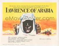 2b1253 LAWRENCE OF ARABIA TC 1962 David Lean classic, Peter O'Toole, best Kerfyser silhouette art!