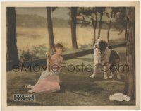 2b1334 NEW YORK IDEA LC 1920 Alice Brady's dog waiting for her to throw the ball, ultra rare!