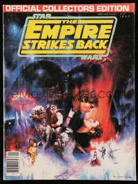 2b0777 EMPIRE STRIKES BACK magazine 1980 collectors edition, has full credits on inside covers!