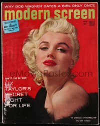 2b0760 MODERN SCREEN magazine June 1955 sexy Marilyn Monroe by Berg-Topix, in her defense!