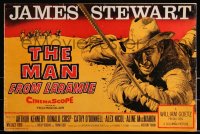 2b0149 MAN FROM LARAMIE pressbook 1955 cool images of James Stewart, directed by Anthony Mann!