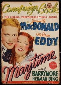 2b0152 MAYTIME pressbook 1937 singing sweethearts Jeanette MacDonald & Nelson Eddy, ultra rare!