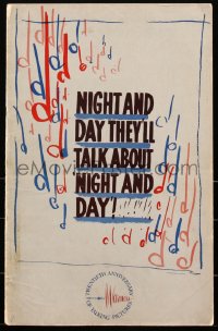 2b0166 NIGHT & DAY pressbook 1946 Cary Grant as gay songwriter Cole Porter, Alexis Smith, ultra rare!