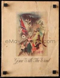 2b0861 GONE WITH THE WIND souvenir program book 1939 for the Atlanta & Los Angeles premiere, rare!