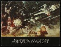 2b0869 STAR WARS continuous first release printing souvenir program book 1977 images from Lucas classic!