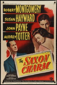 2b1171 SAXON CHARM 1sh 1948 Robert Montgomery, Susan Hayward, John Payne!