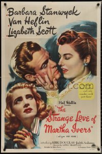 2b1188 STRANGE LOVE OF MARTHA IVERS 1sh 1946 Barbara Stanwyck, Van Heflin, Lizabeth Scott