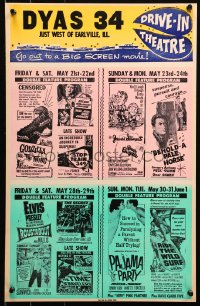 2b0492 DYAS 34 WC 1965 Godzilla vs The Thing, Ride the Wild Surf, Roustabout, Time Travelers & more!