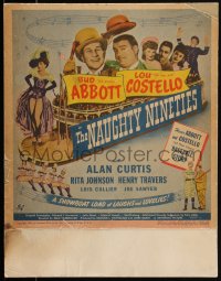 2b0514 NAUGHTY NINETIES WC 1945 Bud Abbott & Lou Costello perform Who's on First, ultra rare!