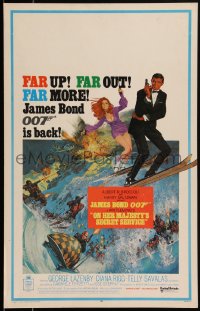 2b0518 ON HER MAJESTY'S SECRET SERVICE WC 1969 George Lazenby's only appearance as James Bond!