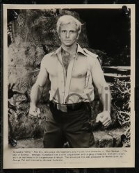 2b2058 DOC SAVAGE 7 8x10 stills 1975 Ron Ely is The Man of Bronze, written by George Pal!