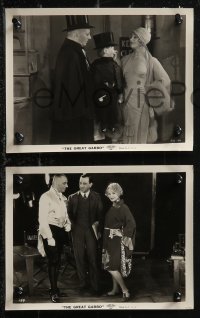 2b2060 GREAT GABBO 7 8x10 stills 1929 ventriloquist Erich von Stroheim with dummy, Ben Hecht!