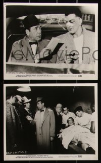 2b2087 HARDER THEY FALL 6 8x10 stills 1956 great images of Humphrey Bogart, Rod Steiger, Max Baer!