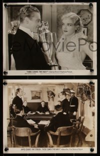 2b2174 HERE COMES THE NAVY 3 8x10 stills 1934 James Cagney, Pat O'Brien, Gloria Stuart!