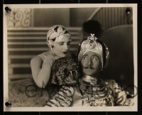 2b2175 HIS TIGER LADY 3 8x10 stills 1928 Adolphe Menjou in Indian outfit with Evelyn Brent!