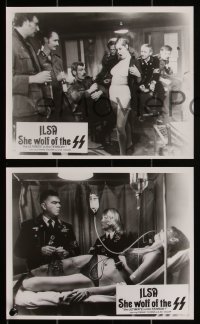 2b2138 ILSA SHE WOLF OF THE SS 4 8x10 stills 1974 Dyanne Thorne, so terrible even the SS feared her!