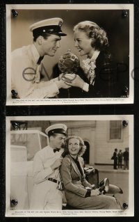 2b2045 MILLIONS IN THE AIR 8 8x10 stills 1935 John Howard hosts a radio show that Wendy Barrie wins!