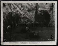 2b2238 MOLE PEOPLE 2 8x10 stills 1956 w/image of subterranean monsters emerging from the ground!