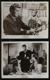 2b2185 NIGHT OF THE HUNTER 3 8x10 stills 1956 Robert Mitchum in Charles Laughton's classic noir!