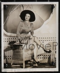 2b2186 PATRICIA MORISON 3 8x10 stills 1940s full-length and waist-high portraits of the pretty star!