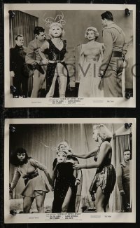 2b2117 QUEEN OF OUTER SPACE 5 8x10 stills 1958 great images of sexy Zsa Zsa Gabor on Venus!