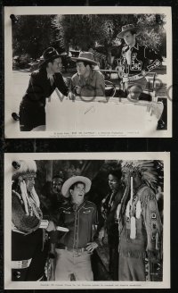 2b2150 RIDE 'EM COWBOY 4 8x10 stills 1942 Bud Abbott & Lou Costello with Johnny Mack Brown!