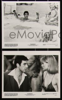 2b2051 SCARFACE 8 8x10 stills 1983 Al Pacino as Tony Montana, Mastrantonio, De Palma!