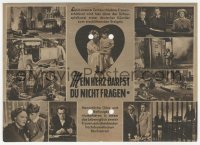 2b1567 DON'T ASK MY HEART German herald 1952 Paul Martin's Mein Herz darfst du nicht fragen, rare!