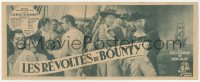 2b1587 MUTINY ON THE BOUNTY French herald 1936 Clark Gable, Charles Laughton, sexy Movita, rare!