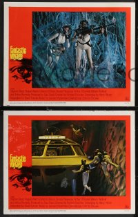 2b1422 FANTASTIC VOYAGE 7 LCs 1966 Raquel Welch journeys to the human brain, Fleischer sci-fi!