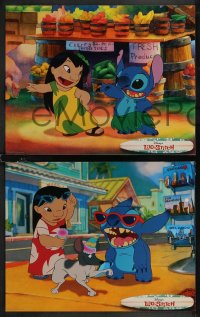 2b1389 LILO & STITCH 14 LCs 2002 Walt Disney Hawaiian fantasy cartoon, cool images!