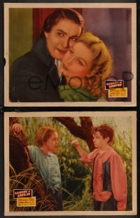 2b1447 LLOYD'S OF LONDON 5 LCs 1936 images of Freddie Bartholomew, Tyrone Power, Madeleine Carroll!