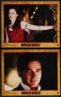 2b1407 MOULIN ROUGE 8 LCs 2001 wonderful images of sexy Nicole Kidman & Ewan McGregor!