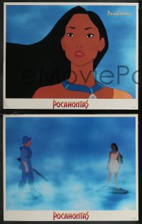 2b1388 POCAHONTAS 16 LCs 1995 Walt Disney, Native American Indians, great cartoon images!