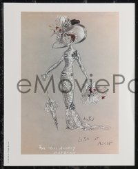 2b0582 MY FAIR LADY 8x10 portfolio R1994 w/6 costume design prints for the movie by Cecil Beaton!