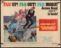 2c0648 ON HER MAJESTY'S SECRET SERVICE 1/2sh 1969 George Lazenby's only appearance as James Bond!