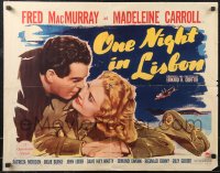 2c0649 ONE NIGHT IN LISBON 1/2sh 1941 many images of Fred MacMurray & Madeleine Carroll!