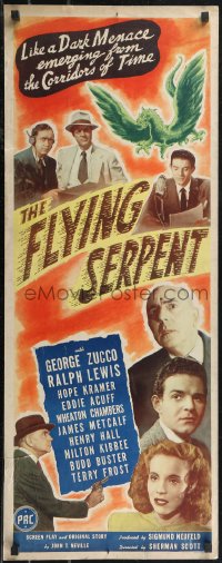 2c0694 FLYING SERPENT insert 1946 art of the relic of an ancient terror born a billion years ago!