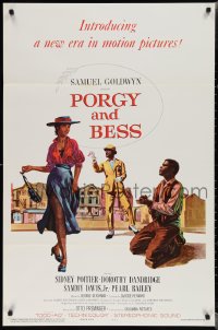 2c1281 PORGY & BESS 1sh 1959 Sidney Poitier, Dorothy Dandridge & Sammy Davis Jr, TODD-AO!