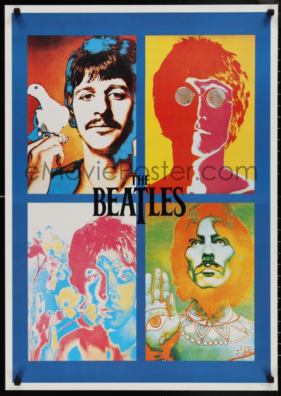 eMoviePoster.com: 2c0170 BEATLES 24x34 English commercial poster 1960s ...