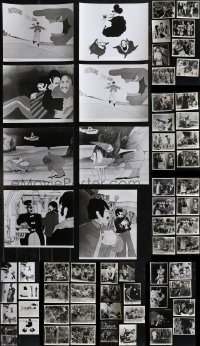 2d0786 LOT OF 96 BEATLES YELLOW SUBMARINE & ELVIS PRESLEY 8X10 STILLS 1960s-1970s great scenes!