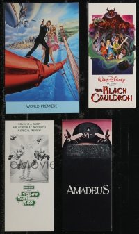 2d0934 LOT OF 4 SPECIAL SCREENING INVITATIONS 1980s great images from a variety of different movies!